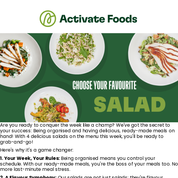 Celebrate Salad Season with Sunshine and Flavour! 🌞🥗