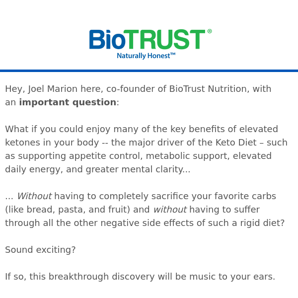 Keto Results Without Doing the Keto Diet?