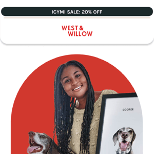 20% OFF SITEWIDE ends tomorrow! 🐶 🎅