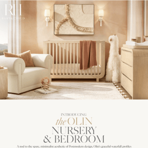 Introducing the Olin Nursery & Bedroom in American Oak