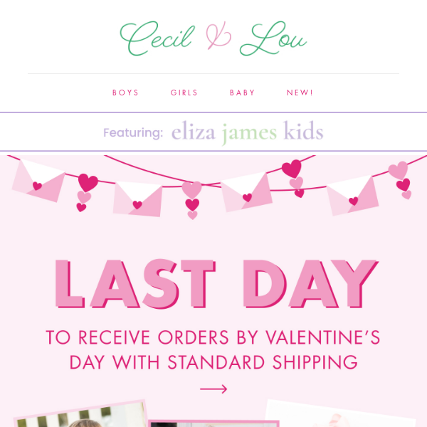 🎉Valentine's Day Shipping Deadline Today