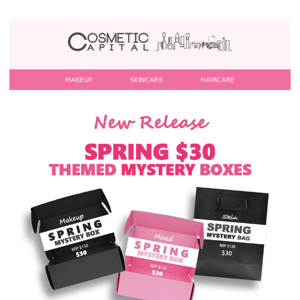 Spring Mystery Beauty Boxes Are Live! 🎉