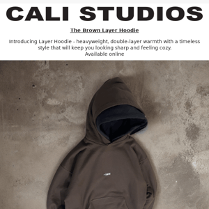 Our Newest Addition - The Brown Layer Hoodie