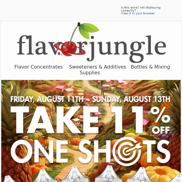 Ultimate and One Shot Savings at FlavorJungle