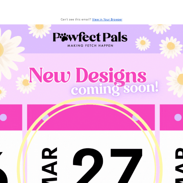 The countdown to new designs begins! 📆😱💕