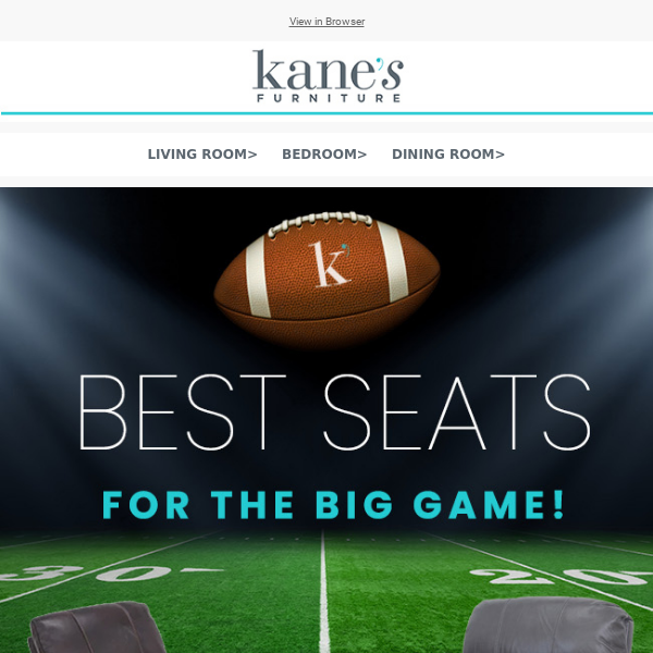 Get great seats for the big game! 🏈