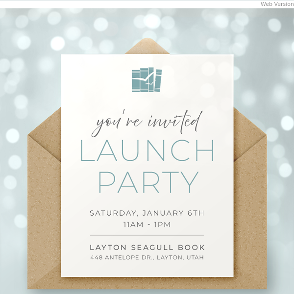 Save the Date: Launch Party in Layton! ⭐️