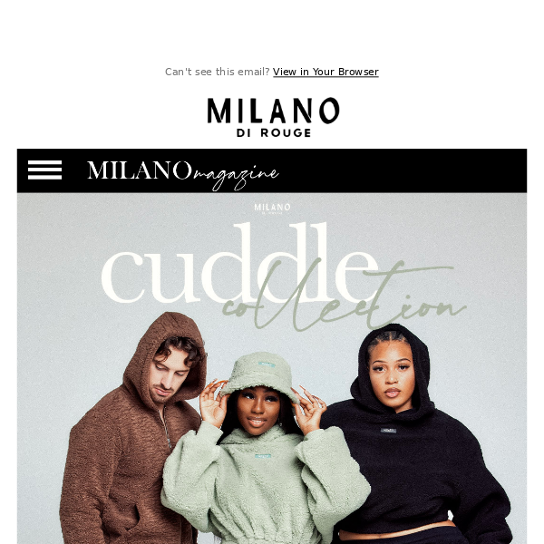 Shop 30% Off the coziest, softest, and cuddliest Milano pieces today!✨ (no code needed)