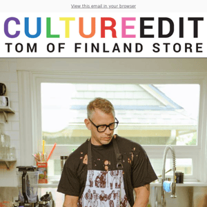 New TOM OF FINLAND Home Textiles