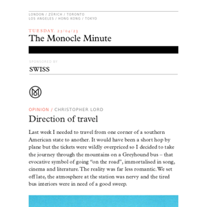 The Monocle Minute – Tuesday 25 April 2023