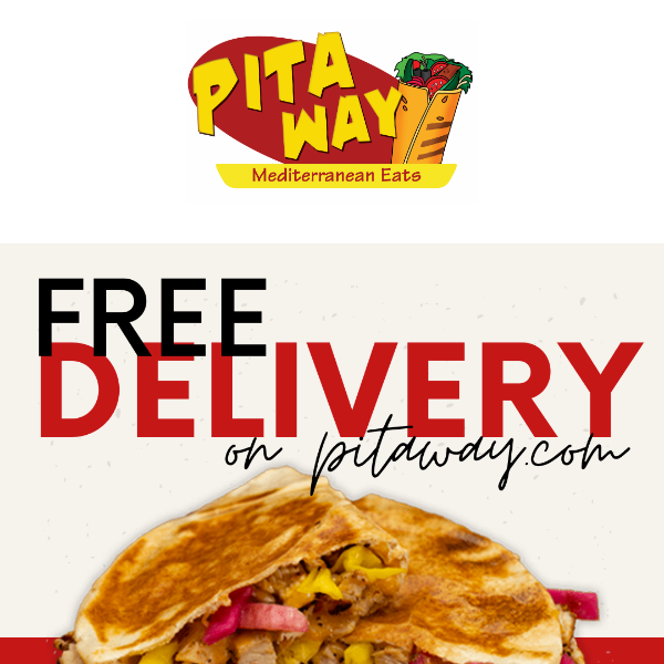 Free Delivery Ends Tomorrow, March 26th!