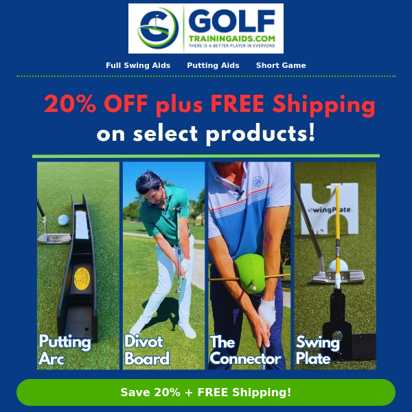 Don't miss the PGA Show Specials! ⭐