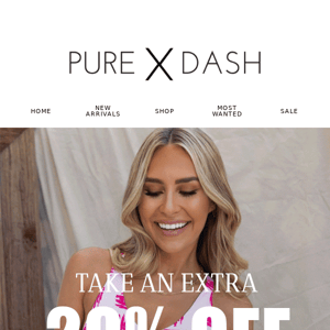 LAST CHANCE: Extra 20% OFF Sale Styles 🤑