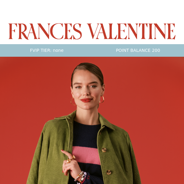 Jane Corduroy Pant Red – Frances Valentine