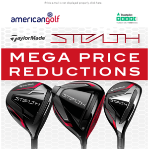  ⚡ SAVE UP TO £80 | TaylorMade Stealth woods