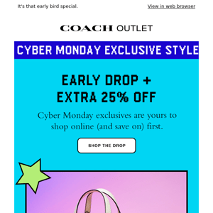 This Just In: Cyber Monday Exclusives Dropped Early 4 U 👀