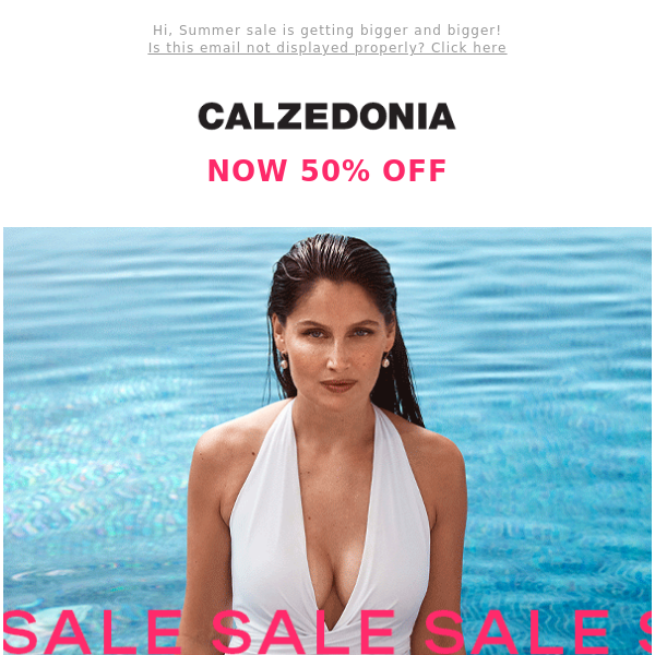 Stylish one-piece swimsuits, now 50% off! - Calzedonia UK