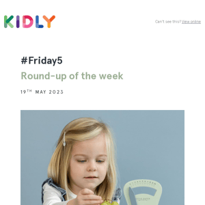 Friday5: New brand, picnic heroes & 20% off pretend play 🎲