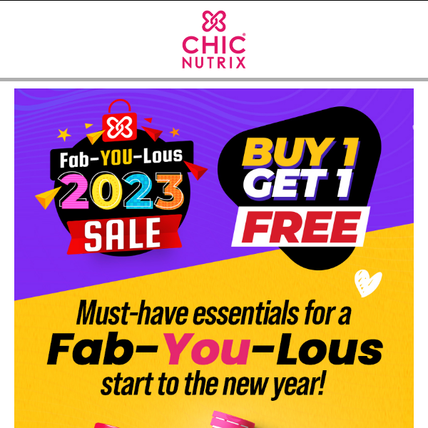 Grab this exciting new year’s offer now!