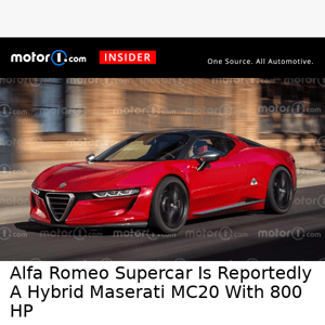 New Alfa Romeo Supercar Could Be An 800-HP Hybrid