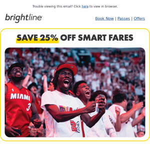 25% off SMART fares.