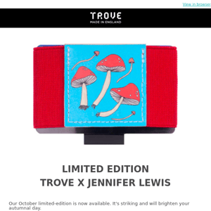 Our new artist's collection: TROVE x Jennifer Lewis