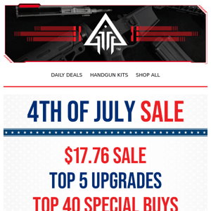 4th Of July Sale