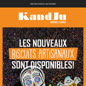 Nouveaux biscuits artisanaux