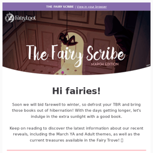 💜 The March 2024 Fairy Scribe 💜