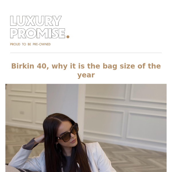 🔴 Birkin 40, why it is the bag size of the year and a good buy | WATCH NOW