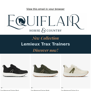 New Lemieux Trax Trainers - Re-Stocked!