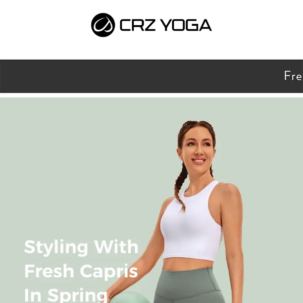 Styling with fresh capris in spring