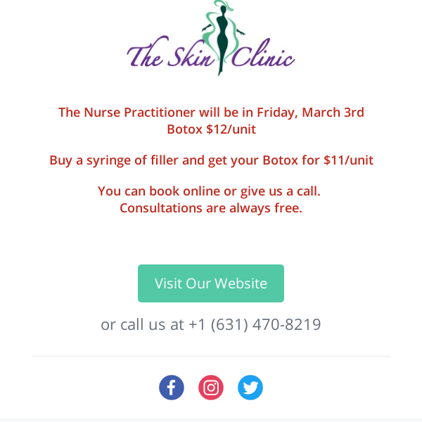 Botox and Filler Friday3-3-23  😍💚💜