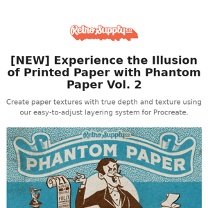 [NEW] Phantom Paper Vol. 2 for Procreate