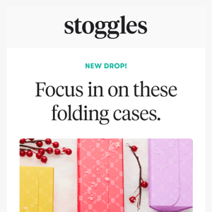 New GG Folding Cases now available!