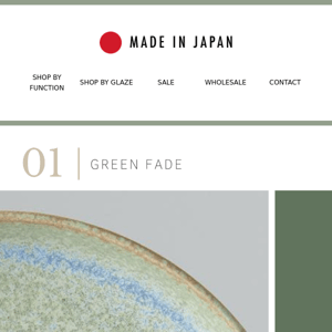 Green Fade | Fujitani Kiln Focus