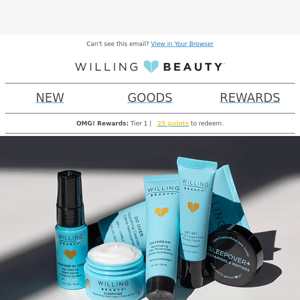 Important news regarding Willing Beauty pricing