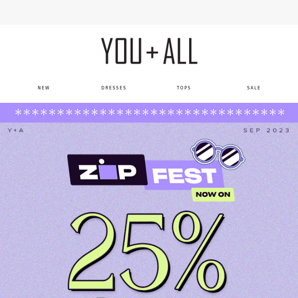 🎊 A Very Merry Zip Fest | 25% OFF SITEWIDE