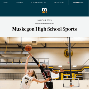 Freshman’s big night leads Muskegon-area girls basketball district finals roundup