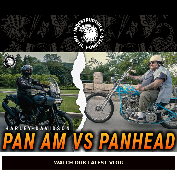 Harley Davidson Pan America vs Panhead