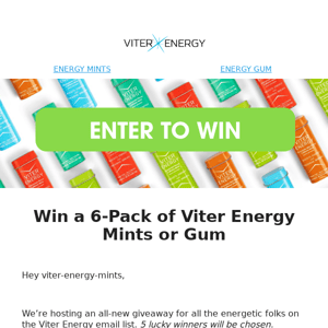 Free Viter: We’re giving away 6-Packs! …(Want in)?