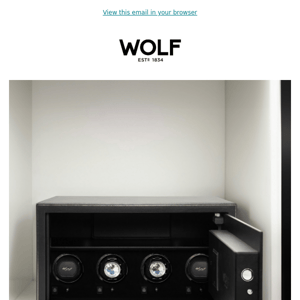 New From WOLF: The Den, Small Safe, Big Features