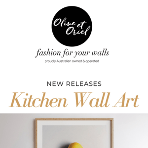 NEW ✨ Colourful Kitchen Wall Art ✨ SHOP NOW