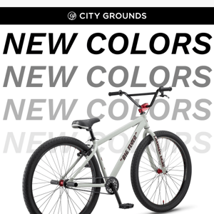 Brand new SE Bike colors just dropped.