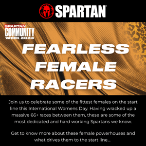 Girls with grit... meet some of our fearless female racers