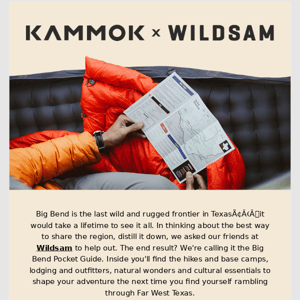 Kammok + Wildsam