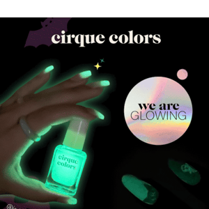 Our first glow in the dark polish 🔦