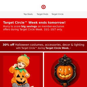 Time’s running out! Last chance for Target Circle Week deals⏳
