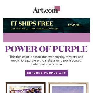 Color Story: The power of purple.