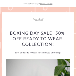 There's Still 50% Off!